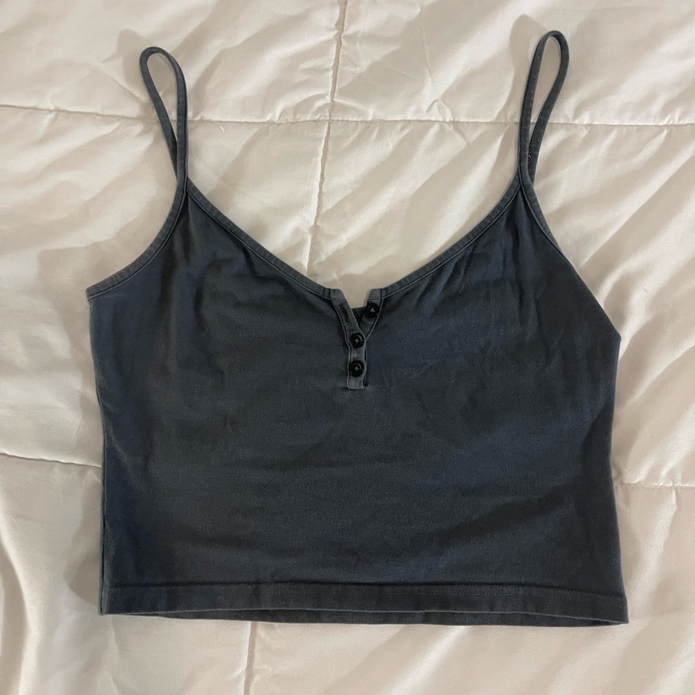 Pacsun crop top blue small Brandy